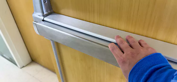 Installing a Push Bar on a Door Carlsbad